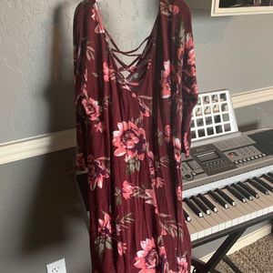 A floral dress